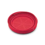 Fox Run 6 Qt. Red Collapsible Silicone Steamer Basket Insert for Instant Pot thumbnail 2