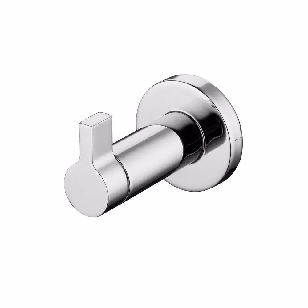 Glacier Bay Modern Single Robe Hook, Chrome Finish