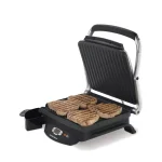 Hamilton Beach Steak Lover's Indoor Grill with 500°F Sear Function, 100 sq. in. Cooking Surface, Black thumbnail 2