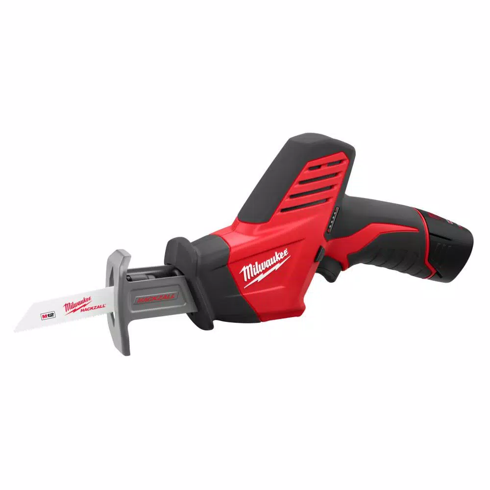 Milwaukee M12 12V Lithium-Ion PVC Shear & HACKZALL Reciprocating Saw Kit