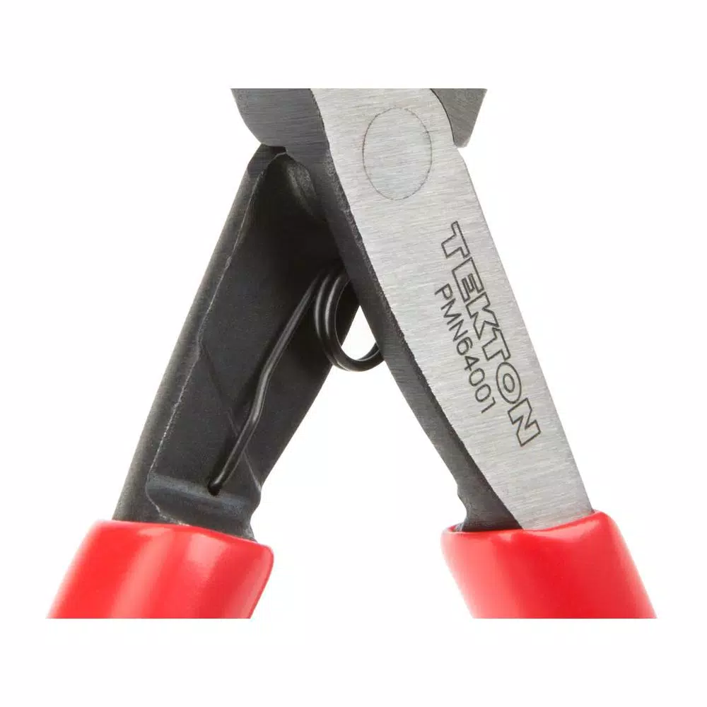 TEKTON Mini End Cutting Pliers for 14-38 AWG Wire and Plastic