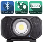 Advanced Lighting Systems 2000 Lumens LED Rechargeable Bluetooth Audio Work Light with Power Bank thumbnail 1