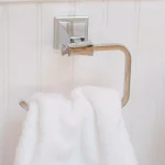 Speakman Rainier Polished Chrome Towel Ring - Square Design Hand Towel Holder thumbnail 7