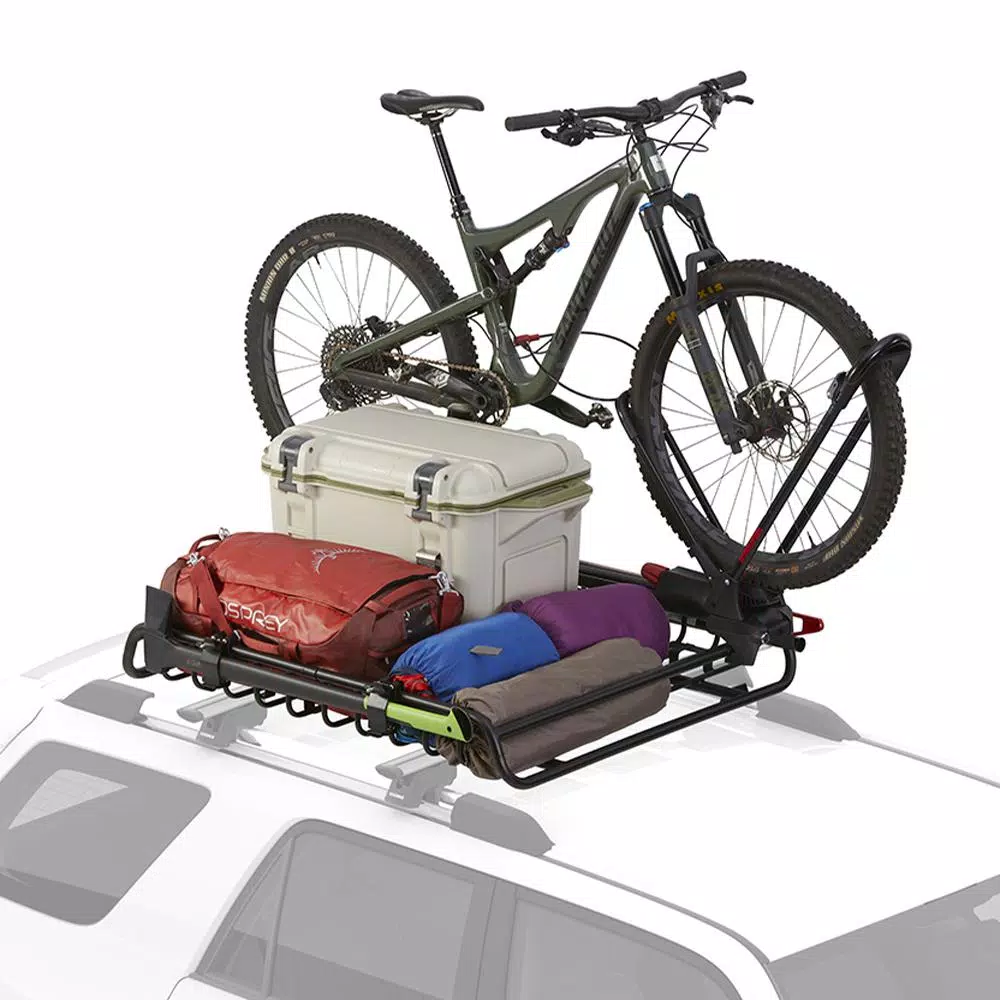 Yakima LoadWarrior Weather Resistant Steel Roof Cargo Basket, 140 lbs. Capacity