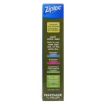 Ziploc Brand 0.5 Gallon Expandable Bottom Resealable Slider Bags, 12-Pack (24 Bags Total) thumbnail 7