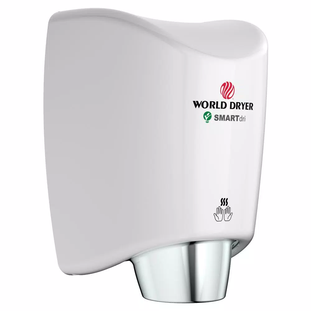 World Dryer SMARTdri High-Speed Electric Hand Dryer - White