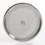 Kenmore 16-Quart Steel Stock Pot Set with Steamer Insert and Glass Lid, Broadway Blue thumbnail 4
