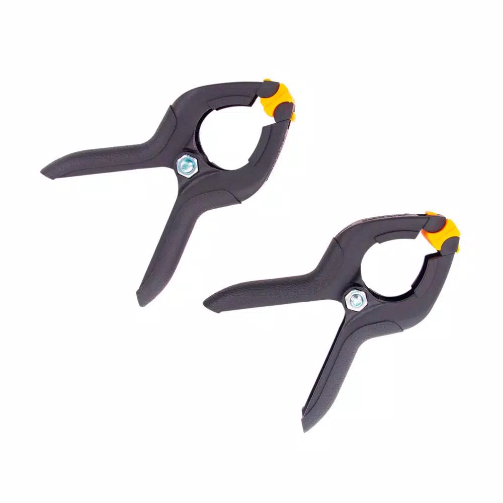 Wolfcraft 12-Piece Hobby Clamp Set - Spring, Ratchet, and Needle-Nose Clamps