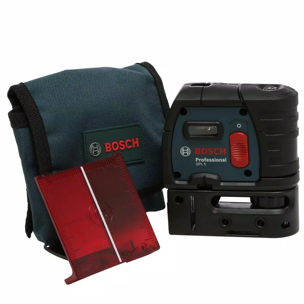 Bosch Factory Reconditioned 5 Point Alignment Laser Level - Red