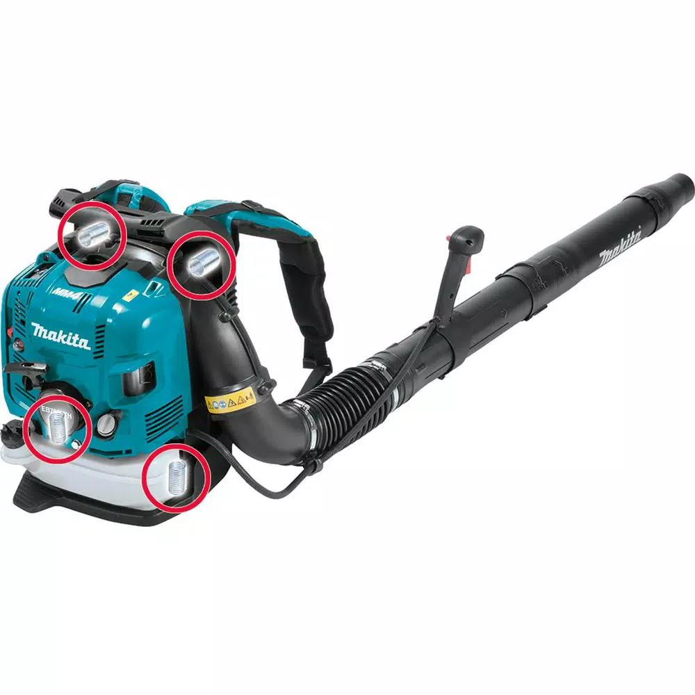 Makita EB7660TH 75.6 cc MM4 4-Stroke Gas Backpack Blower, 206 MPH, 706 CFM