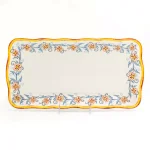 Euro Ceramica Duomo 16.75 in. Rectangular Stoneware Appetizer Platter thumbnail 3