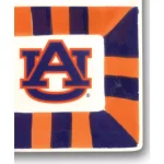 Magnolia Lane Auburn University NCAA Officially Licensed 4-Section Ceramic Serving Platter thumbnail 2