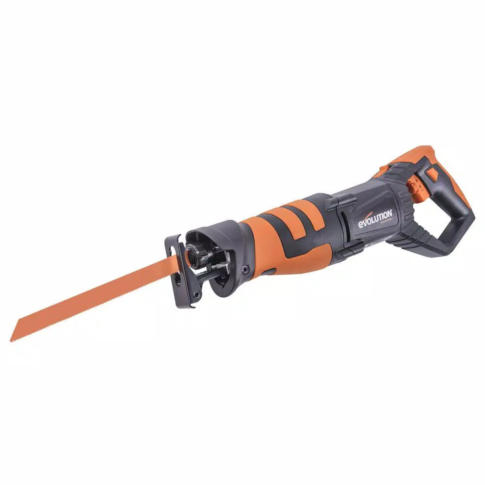 Evolution Power Tools Evolution R230RCP 7 Amp Corded Reciprocating Saw with 4 Blades