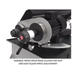 Jet 8 in. x 13 in. 1-1/2 HP Variable Speed Metalworking Bandsaw, 115V/230V thumbnail 3
