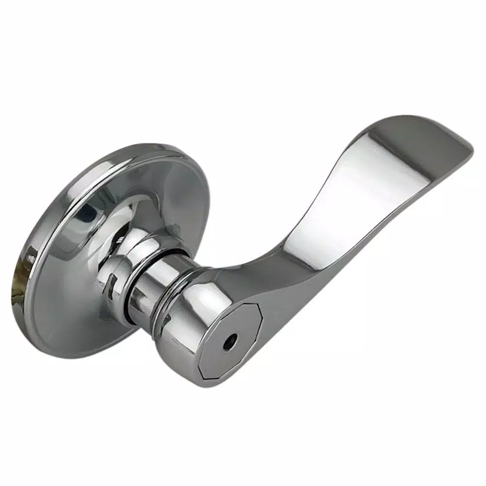 Design House Springdale Polished Chrome Privacy Bed/Bath Door Lever