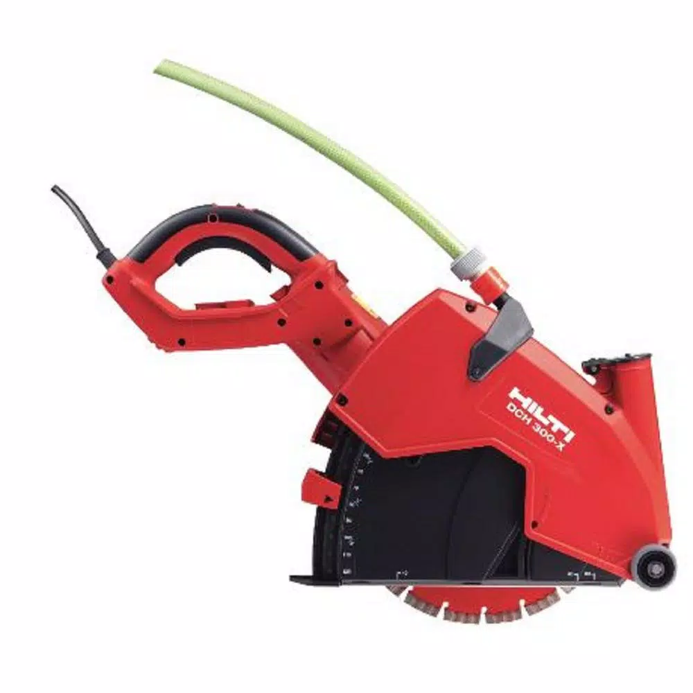Hilti DCH 300-X 12 in. Electric Hand Held Diamond Saw Kit with EQD SPX Blade and VC 300-17 Vacuum
