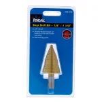 Ideal Titanium Nitride Coated Step Drill Bit, 1/4 in. to 1-1/8 in., Double-Fluted thumbnail 3