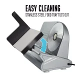 Weston Realtree Edge 200-Watt Meat Slicer with 7.5 in. Stainless Steel Blade and Camouflage Cover thumbnail 7