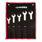 Husky 5-Piece Large SAE Flex Head Ratcheting Wrench Set thumbnail 3