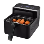 KALORIK 2-in-1 Digital Air Fryer and Deep Fryer, 3.5 Qt., Black thumbnail 2