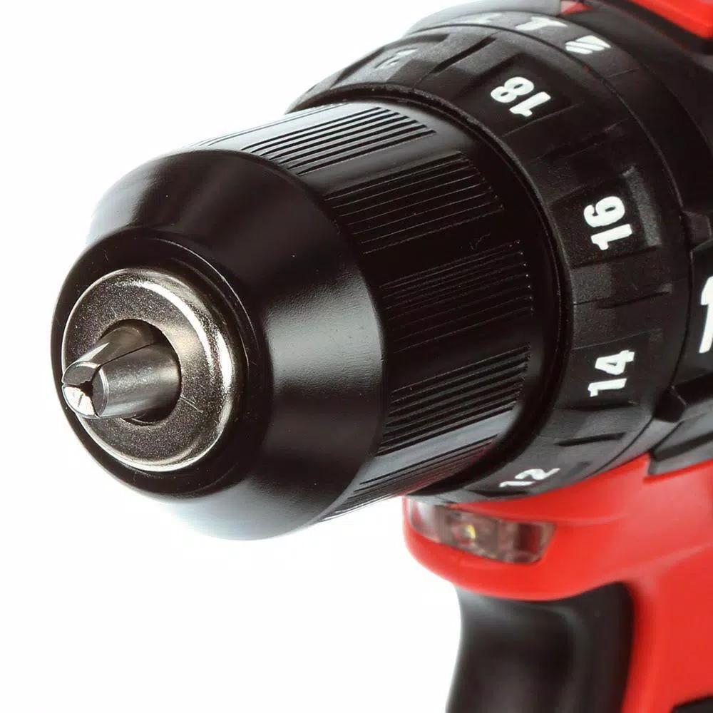 Milwaukee M12 12V Lithium-Ion Cordless 3/8 in. Hammer Drill/Driver Kit with Two 1.5 Ah Batteries and Hard Case
