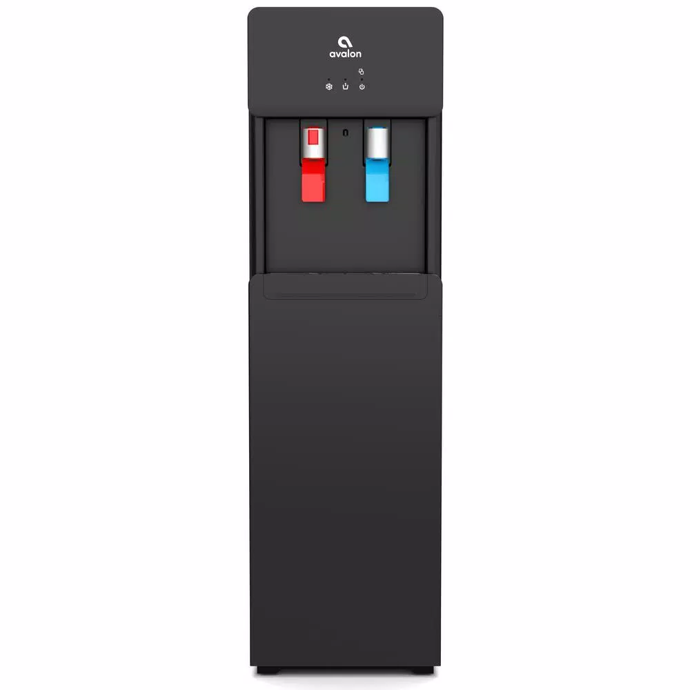 Avalon Touchless Bottom Loading Water Cooler Dispenser, Hot & Cold Water, UL/Energy Star Approved - Black