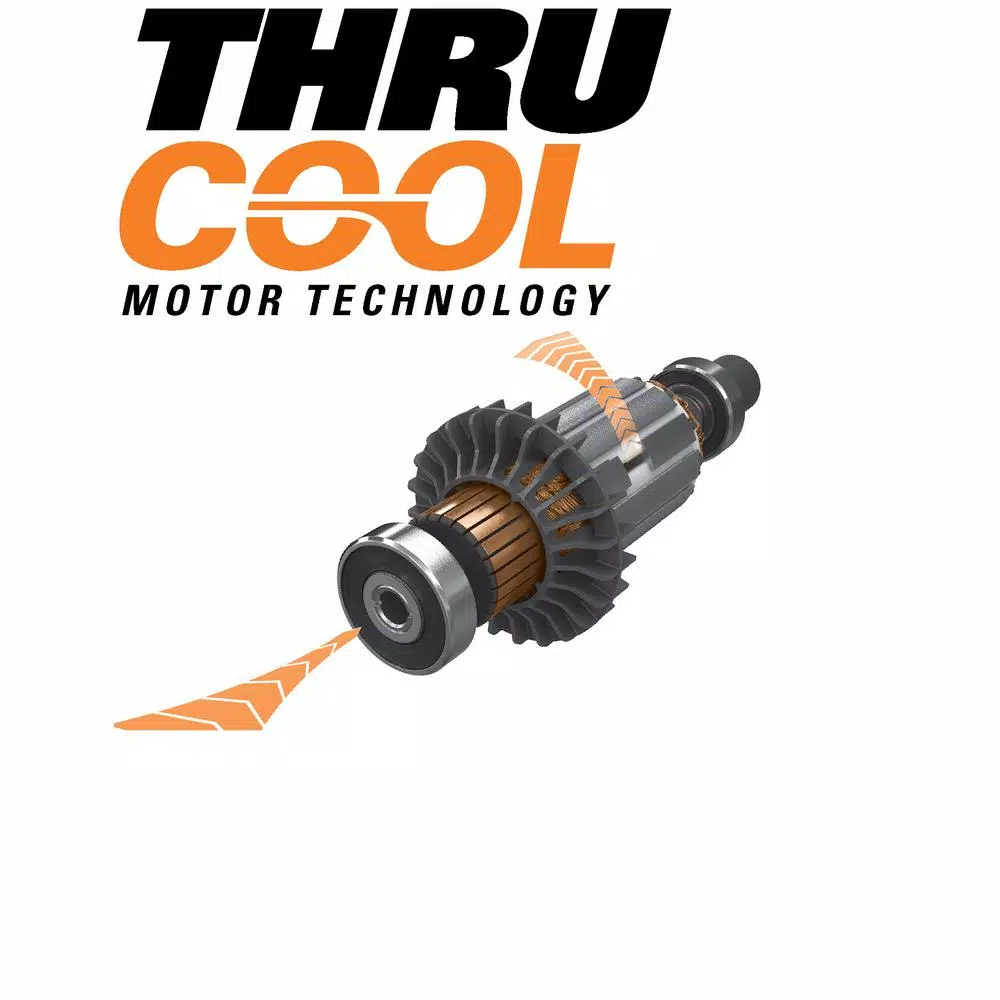RIDGID 15 Amp 7-1/4 in. THRUCOOL Worm Drive Circular Saw