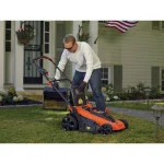 BLACK+DECKER 20 in. 40V MAX Cordless Walk Behind Push Lawn Mower with (3) 2.5 Ah Batteries & Charger thumbnail 9