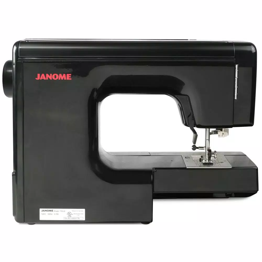Janome HD3000BE Heavy Duty 18-Stitch Sewing Machine with Quilt Kit - Black Edition