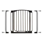 Dreambaby Chelsea Auto-Close Security Gate with Extensions, 29.5 in. H, Black thumbnail 1