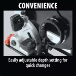 Makita 5 in. Dust Extraction Tuck Point Guard for 5 in. SJS Angle Grinders thumbnail 9
