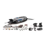 Dremel 4300 Series 1.8 Amp Variable Speed Corded Rotary Tool Kit with 130-Piece Accessory Set thumbnail 3