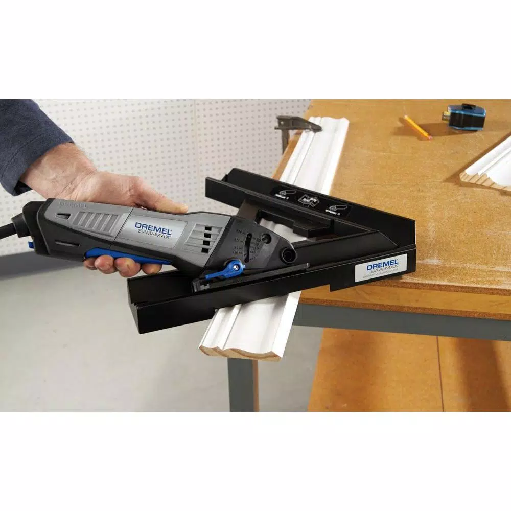 Dremel Saw-Max Crown Molding Guide for Dremel Saw-Max SM600, Cuts Up to 9/16 in. Thick
