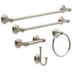 Delta Porter 18 in. Towel Bar, Brushed Nickel thumbnail 7