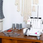 Janome MOD-8933D Serger Machine with 3/4 Thread Capability and Differential Feed thumbnail 2