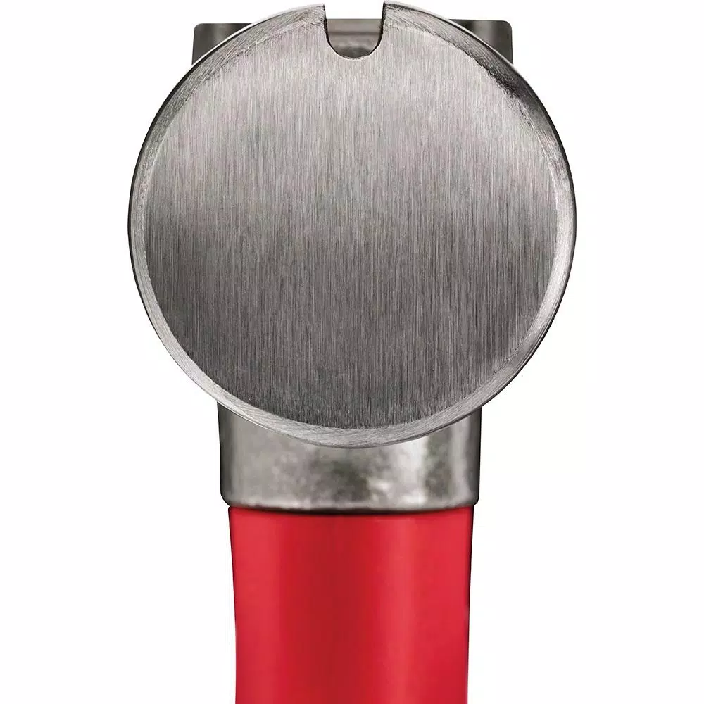 Milwaukee 19 oz. Smooth Face Hammer with Fiberglass Handle and Hammer Loop