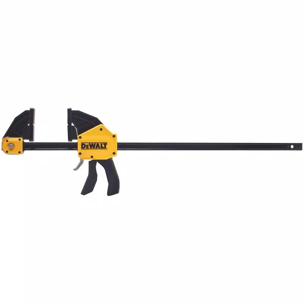 DEWALT 24 in. X-Large Trigger Clamp, 600 lbs. Clamping Force, 3.75 in. Throat Depth