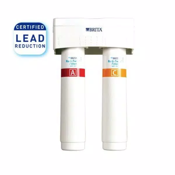 Brita Redi-Twist 2-Stage Under Sink Drinking Water Filtration System