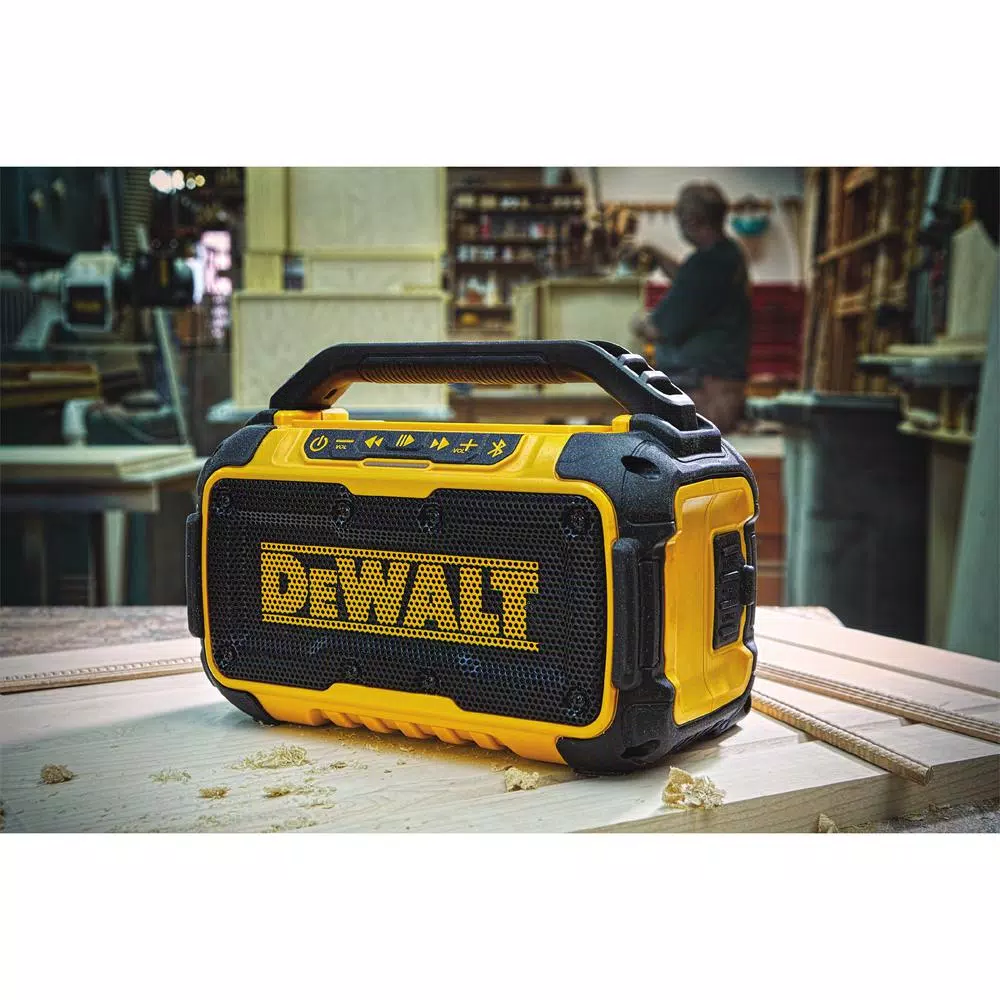 DEWALT 20V MAX Bluetooth Job Site Radio Speaker, DCR010