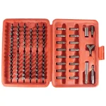 Best Way Tools 100-Piece Chrome Vanadium Steel Bit Set with Carrying Case thumbnail 1