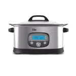 Elite 6.5 Qt. Stainless Steel Electric Multi-Cooker with Non-Stick Aluminum Pot and LCD Display thumbnail 1