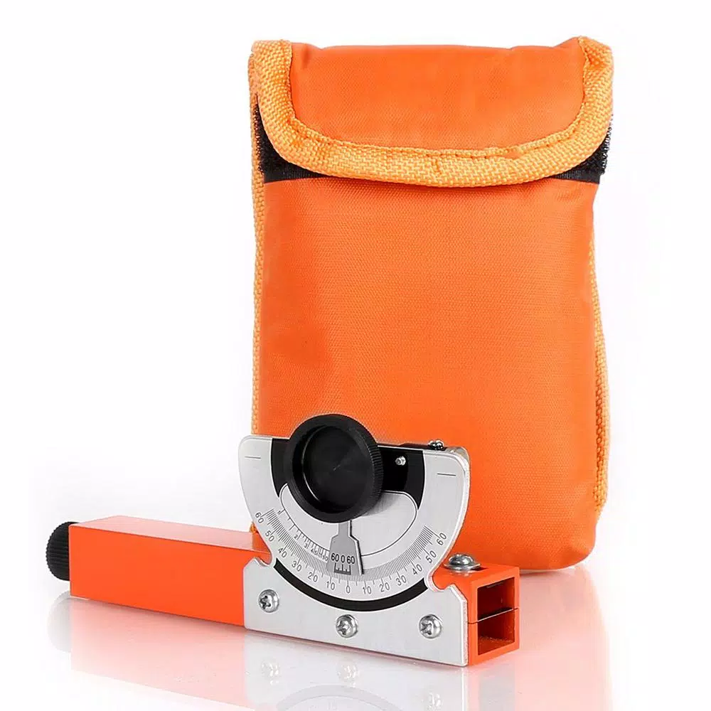 AdirPro Abney Level Minute Degree Clinometer with Rugged Pouch