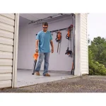 BLACK+DECKER 20V MAX Cordless Handheld Leaf Sweeper, 130 MPH, 100 CFM, Includes 2.0 Ah Battery and Charger thumbnail 9