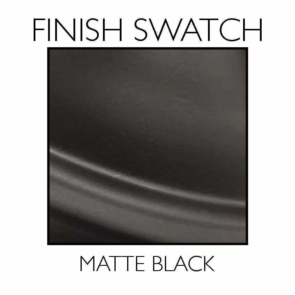 Design House Coventry Matte Black Entry Door Handleset with Cambridge Interior Knob and Single Cylinder Deadbolt