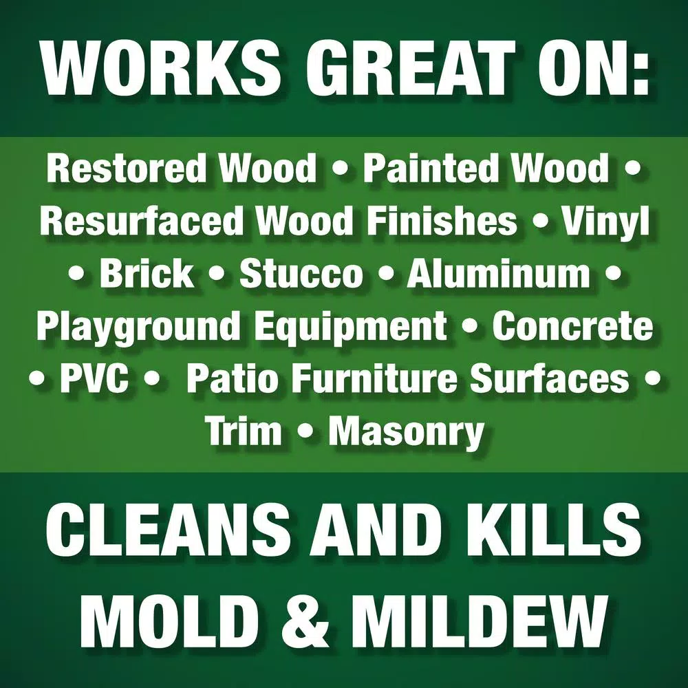 Mold Armor E-Z Deck, Fence and Patio Wash - 1 Gal. Mold and Mildew Remover