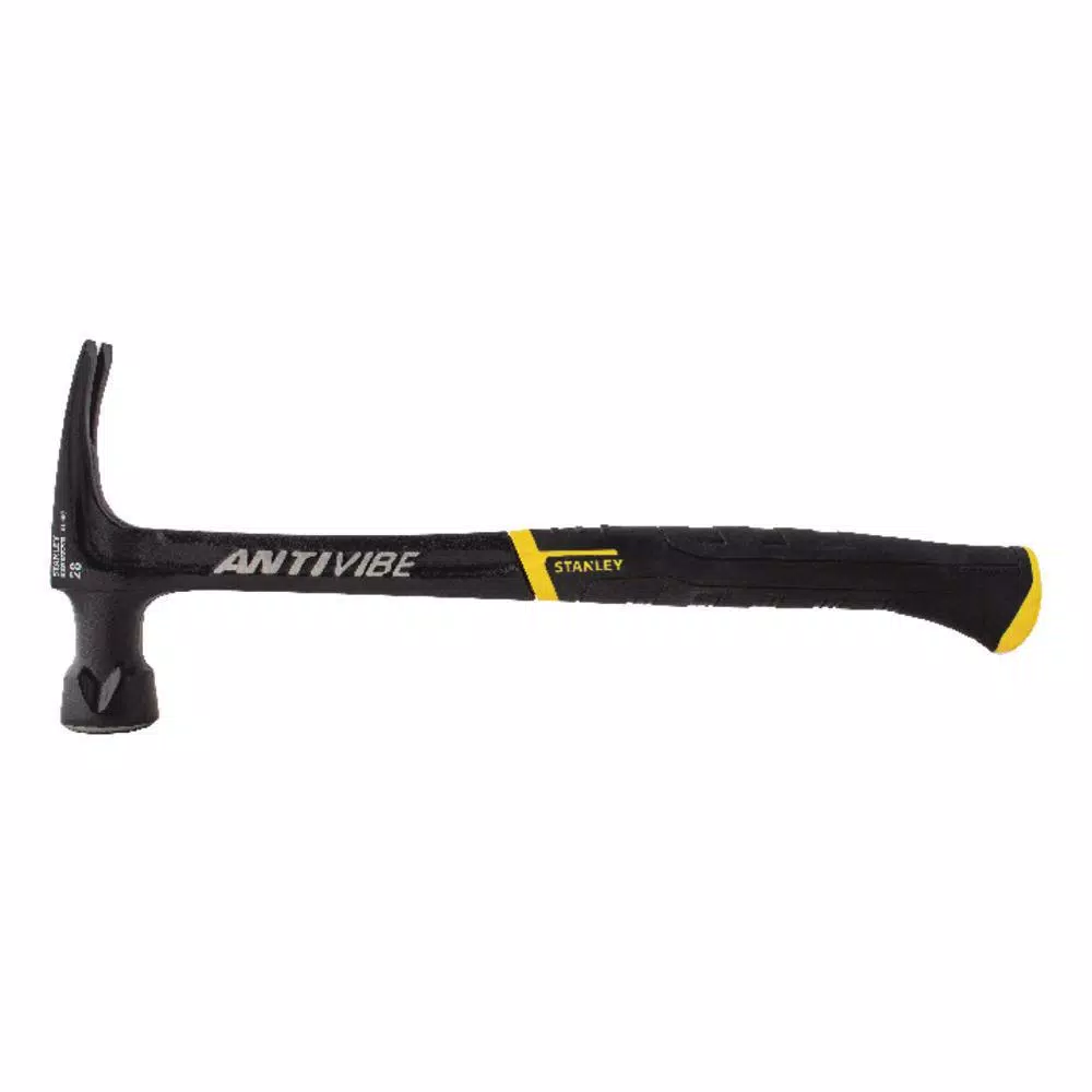 Stanley FatMax 28oz. 16 in. AntiVibe Rip Framing Hammer with Rubber Grip and Magnetic Nail Start