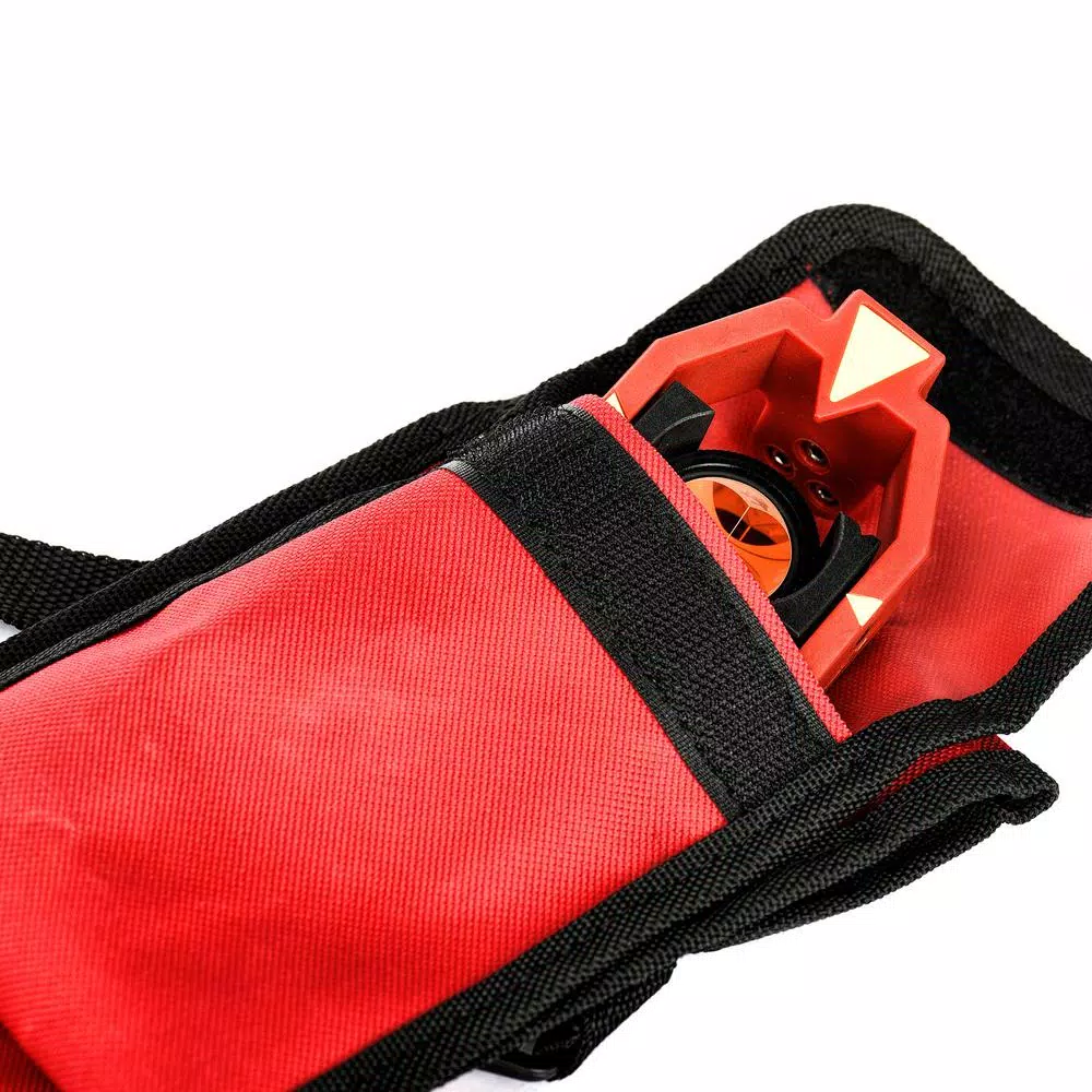 AdirPro Leica Style GMP111 Mini Prism with Holder and 4-Section Pole