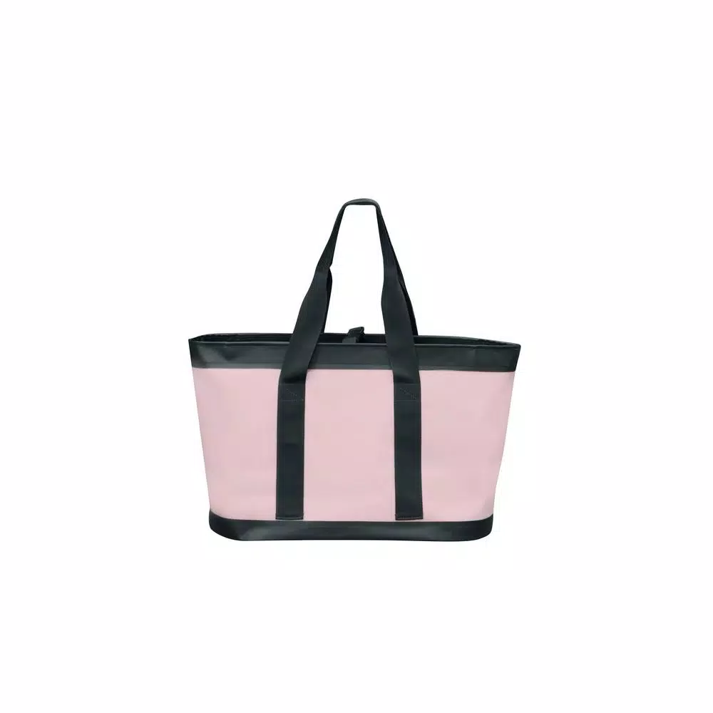 Camp-Zero Premium Carry-All Tote Bag - Rugged Waterproof Soft-Side Cooler, Pink and Gray