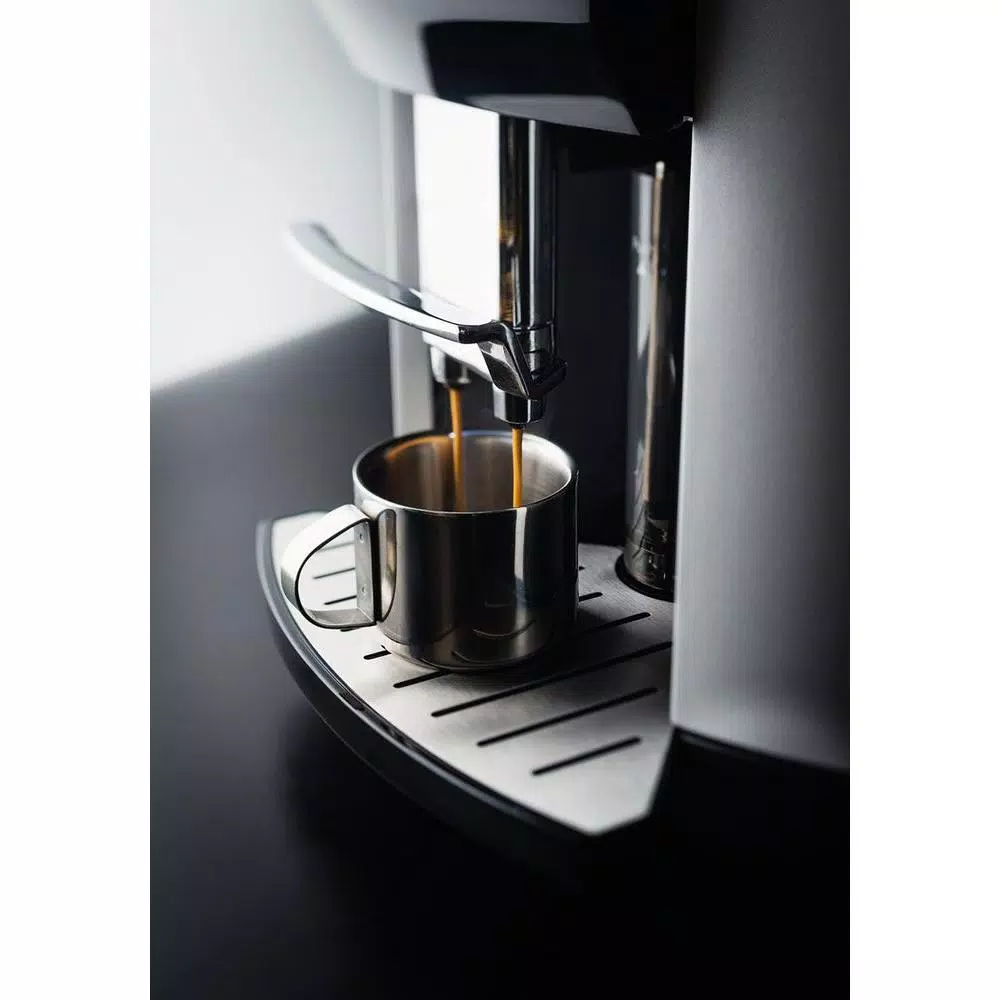 Krups Barista One Touch Fully Automatic Stainless Steel Espresso Machine with Built-In Grinder