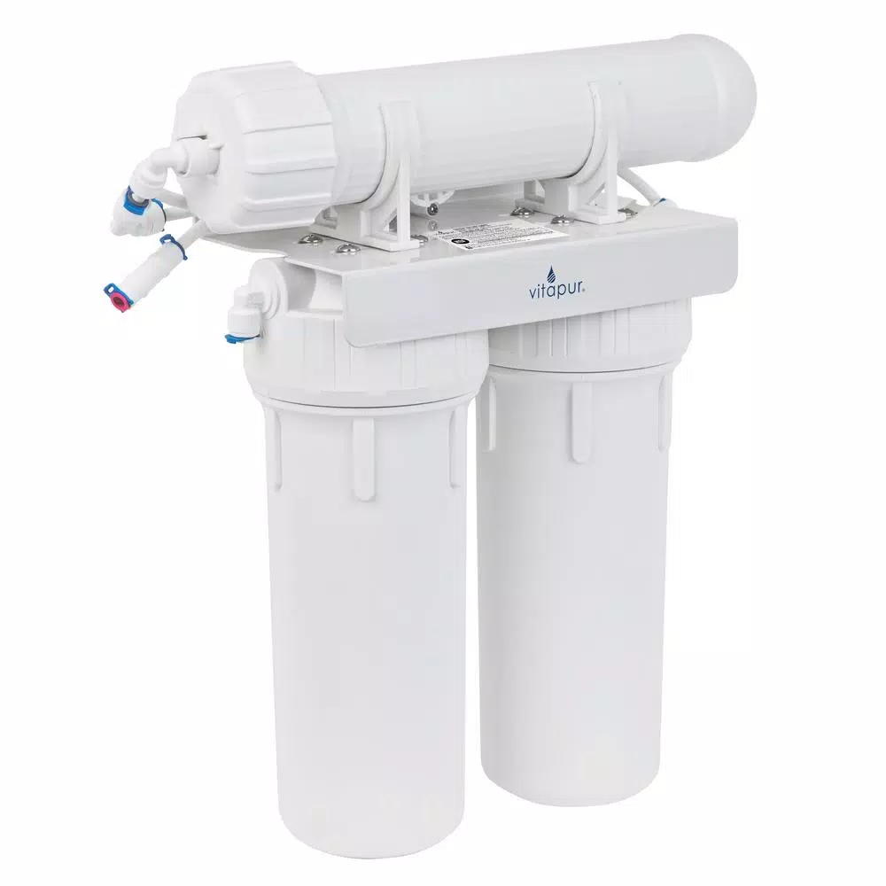 Vitapur 3-Stage Reverse Osmosis Water Filtration System, 23.3 GPD, NSF 58 Certified